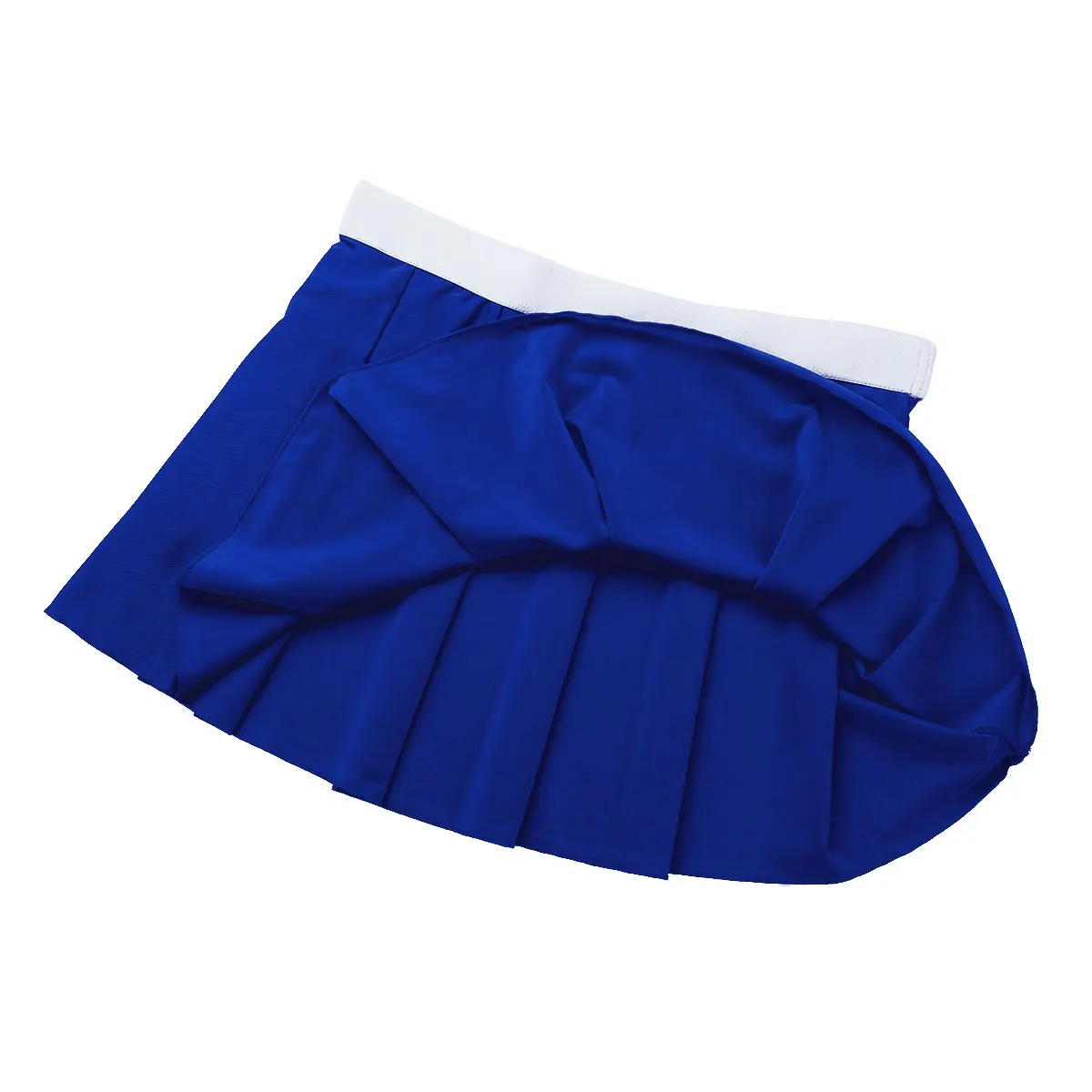 TiaoBug/укороченный топ без рукавов для взрослых с мини-плиссированной юбкой Очаровательная группа поддержки для школьниц, женские Соблазнительные костюмы для косплея