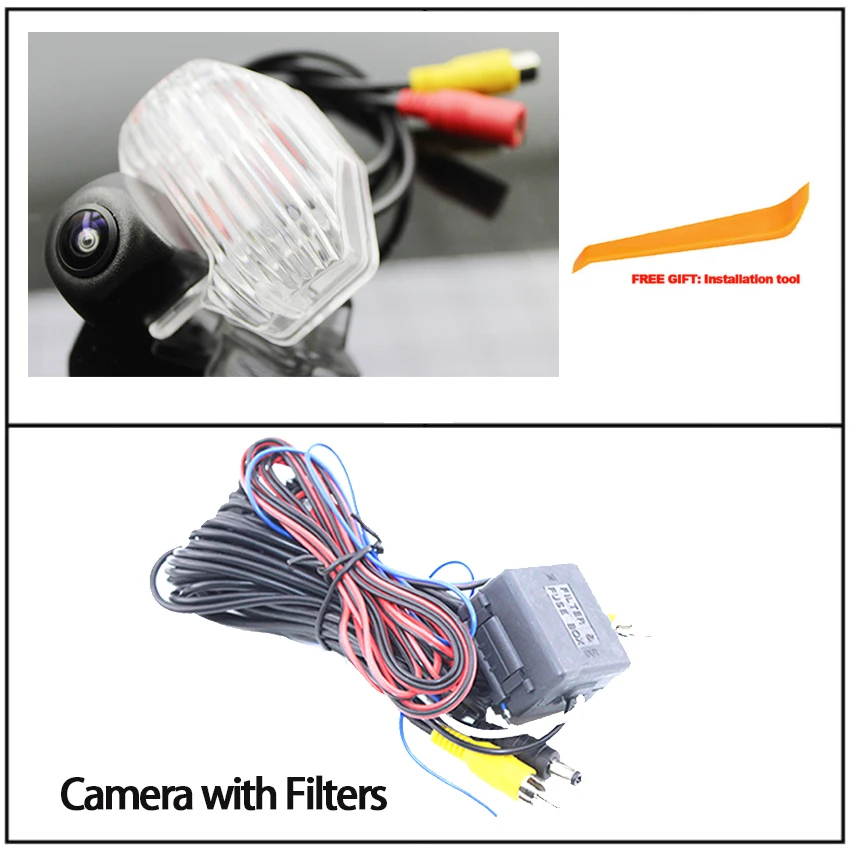 3 Car Starlight Night Vision Car Rear View Reverse Backup Camera For Toyota Alphard MK2 Vellfire 2008~2019 CCD HD high quality Car camera