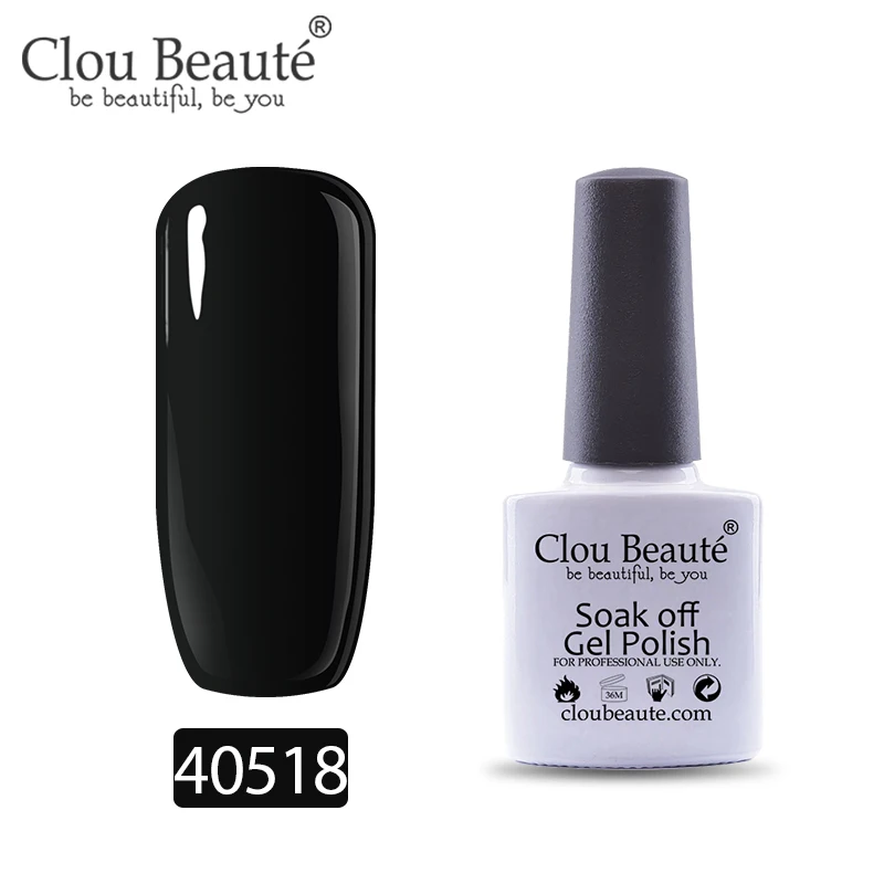 40518 Гель-лак Clou Beaute UV Vernis полуперманентный Гель-лак Маникюр полуперманентный Vernis основа и верхнее покрытие праймер лак для ногтей - Color: 40518