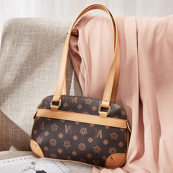 

Leather Shell Bag for Women 2020 New Fashion Retro Crossbody Shoulder Bags Ladies Luxury Louis Brand Bag Fashionable Purse Bolso