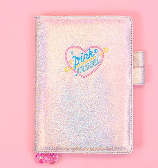 DIY недатированный A5 ежемесячный недельный ежедневник My Pink Diary Git 207P