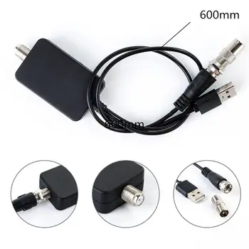 

Low Noise USB TV Antenna Amplifier Digital Hd DVBT2 Signal Booster for TV Aerial K92F