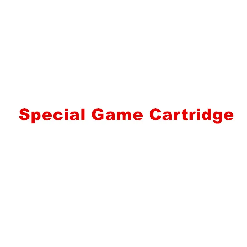 

Special game - Action Game Cartridge EUR Version English
