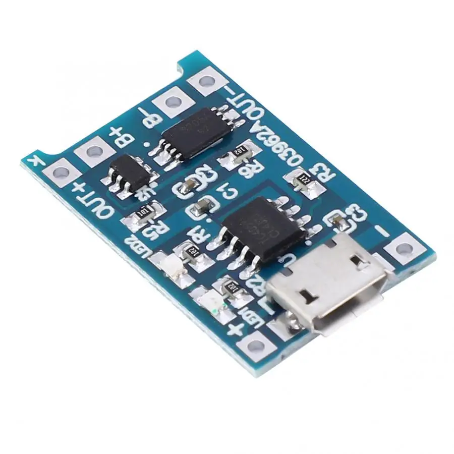 Внешнее зарядное устройство на солнечной батарее 10 шт. 5 в 1 а Micro USB 18650 LiPo зарядное устройство Модуль зарядного устройства