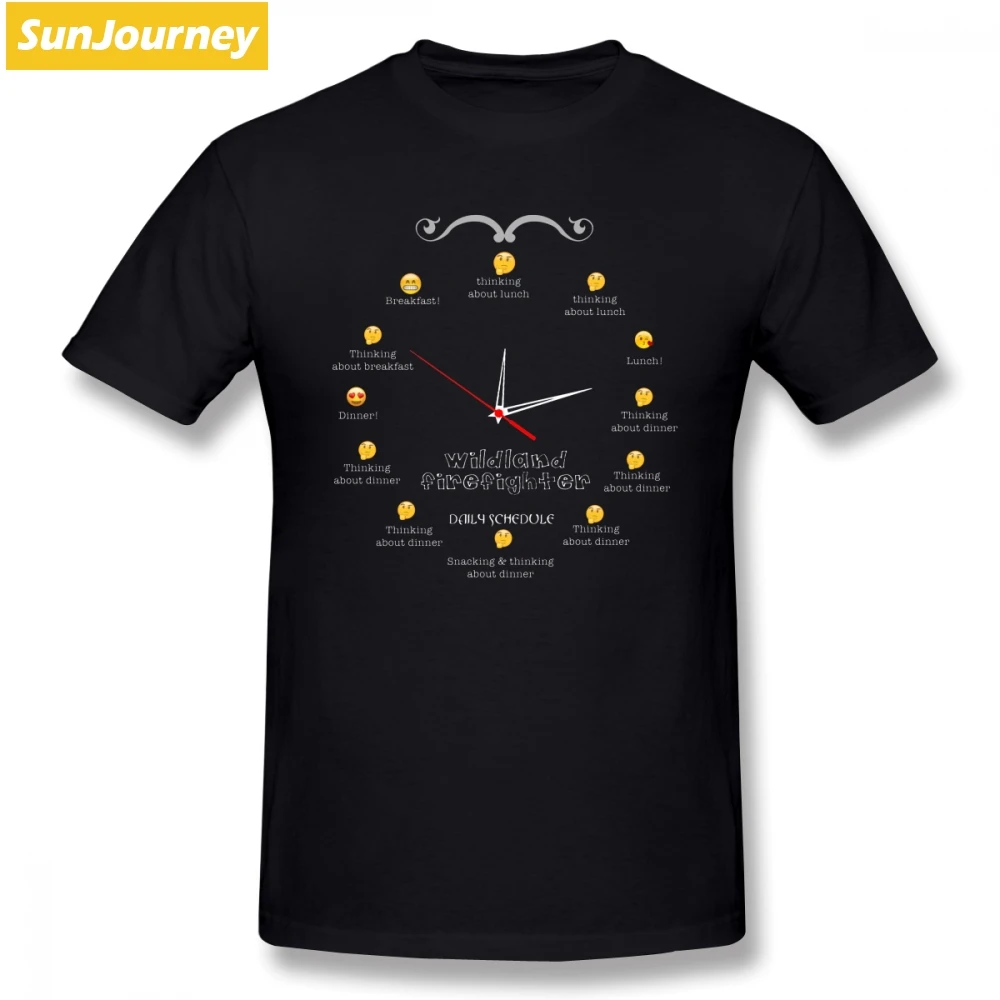 

Latest Men T-Shirts Wildland Firefighter Short Sleeved Cotton Crew Neck Oversize T-Shirt For Man Shirts