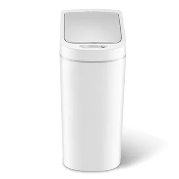

Automatic Pressless Stainless Steel Automatic Smart Infrared Motion Sensor Rubbish Waste Bin Kitchen Trash Can with Battery