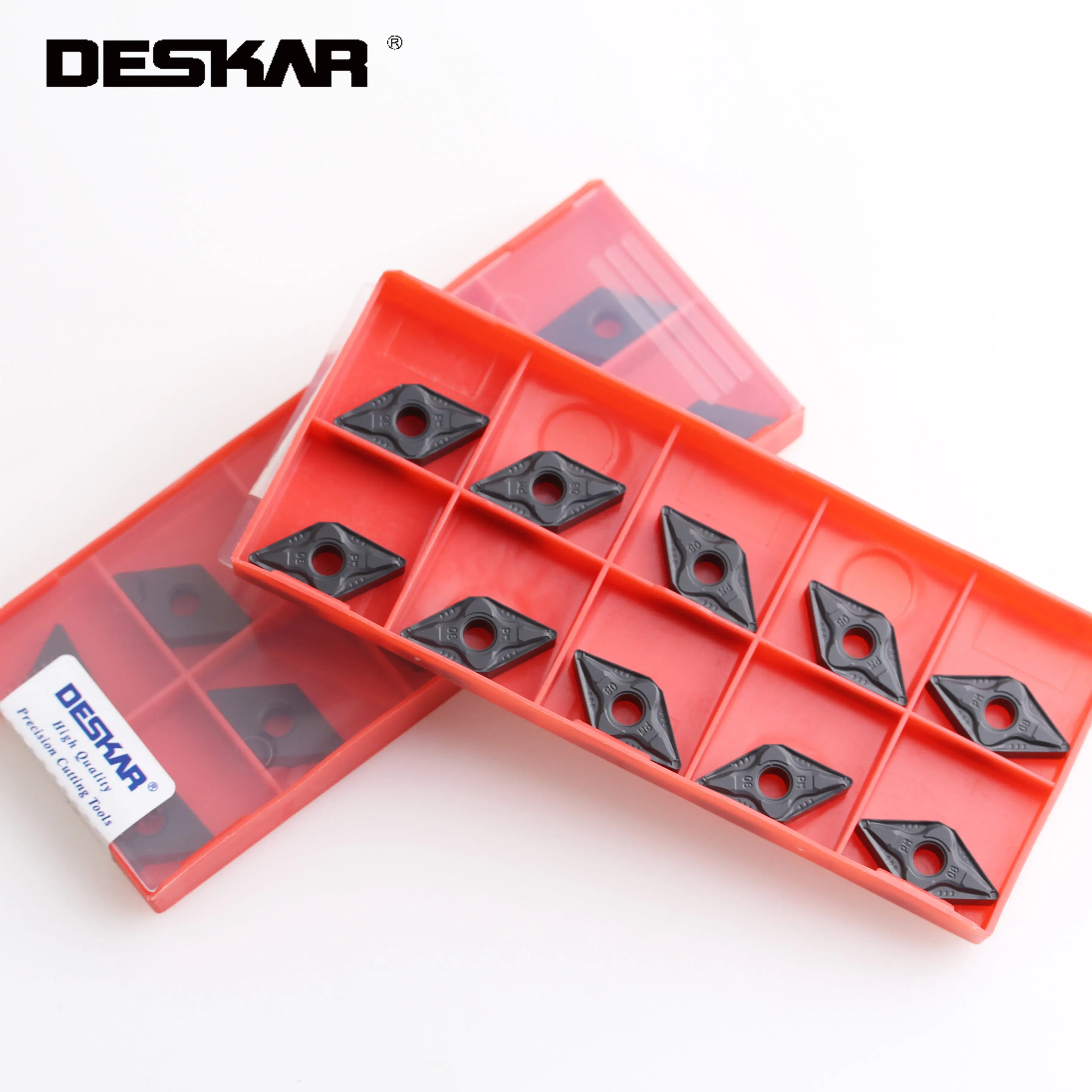 

10PCS DESKAR DNMA150408 LF3018 DNMG150608-PM LF9118 External Turning Tools CNC Lathe Cutter Cutting Carbide Inserts