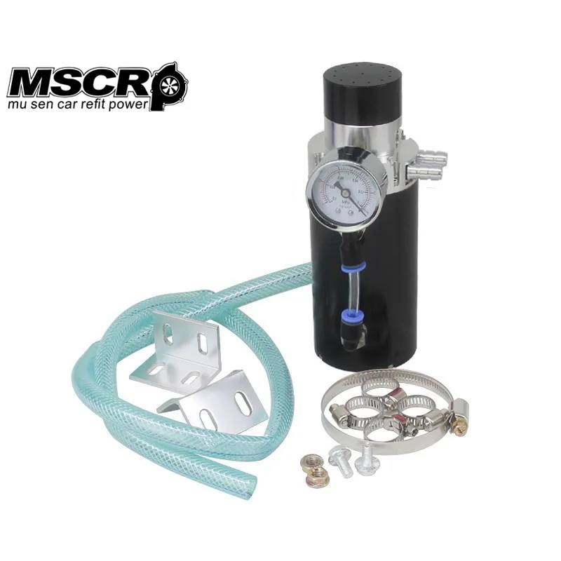 Красный/синий/черный Двигатель 9 мм Фитинги резервуар для ловли масла бак/банка +