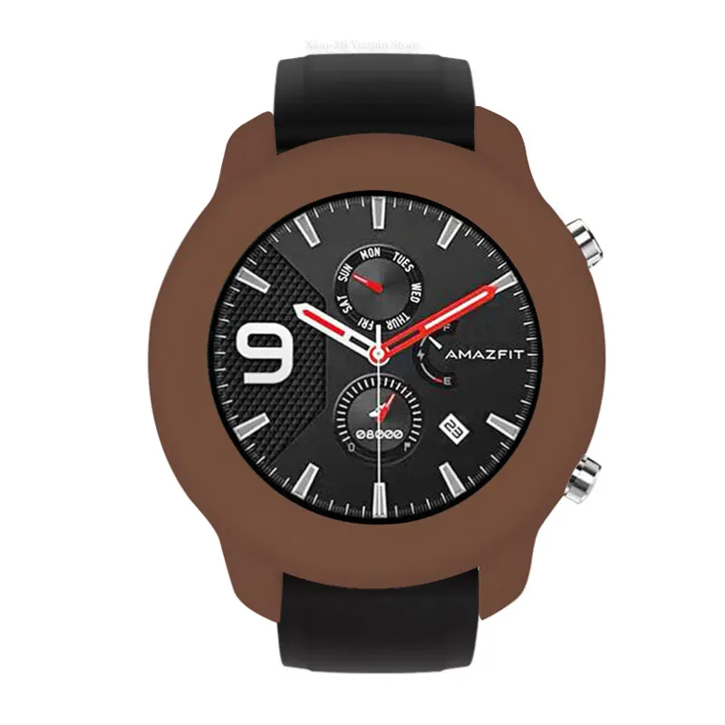 Защитный силиконовый чехол для наручных часов мягкий 42 мм для AMAZFIT GTR AIC88