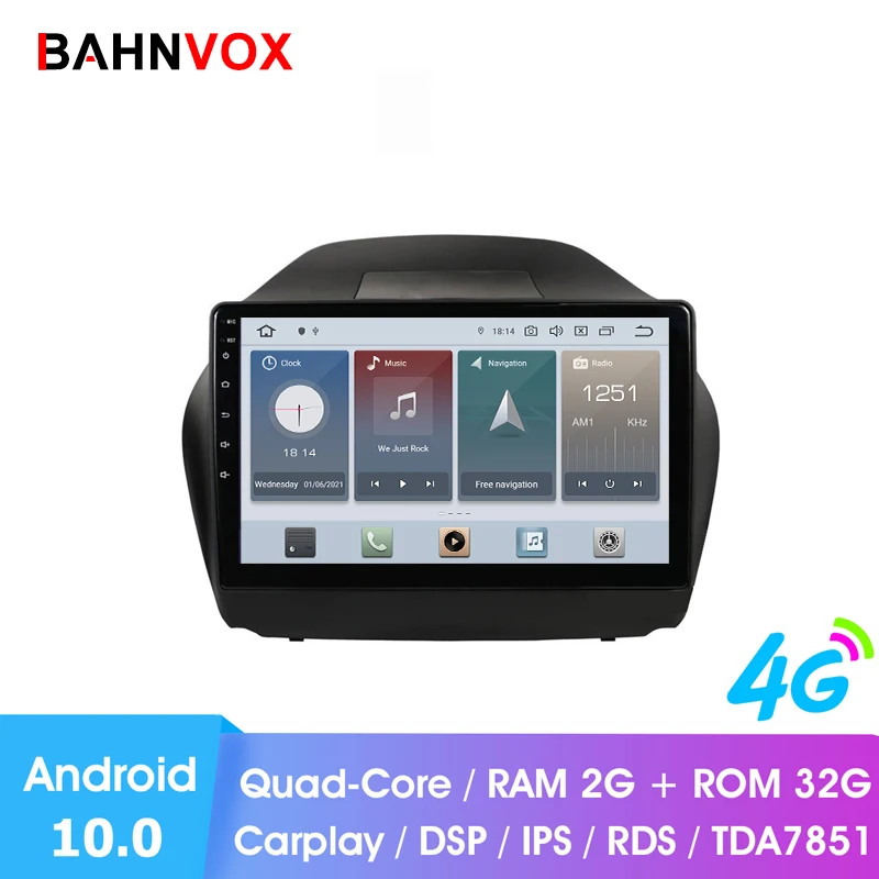 9 &quotandroid 10 0 RAM2G Автомобильный gps dvd-плеер для HYUNDAI IX35 2015 2018 Автомагнитола
