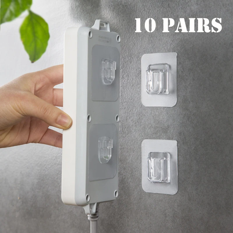 Wall Holder Multi Purpose Hooks Suction Cup Hook Picture Hanging Hook Adhesive Wall Hook Kitchen Hooks Self Adhesive Hooks Wall Mount Hooks Wall Organizer Hook Double-Sided Adhesive Wall Hooks Hanger Strong Transparent Kitchen bathroom Photo frame Mirror