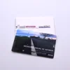 Белая пластиковая кредитная карта/карта Пользовательский логотип бизнес-дизайн Usb флеш-накопитель 4 ГБ 8 ГБ 16 ГБ 32 ГБ (10 шт. можно напечатать логотип) ► Фото 2/6