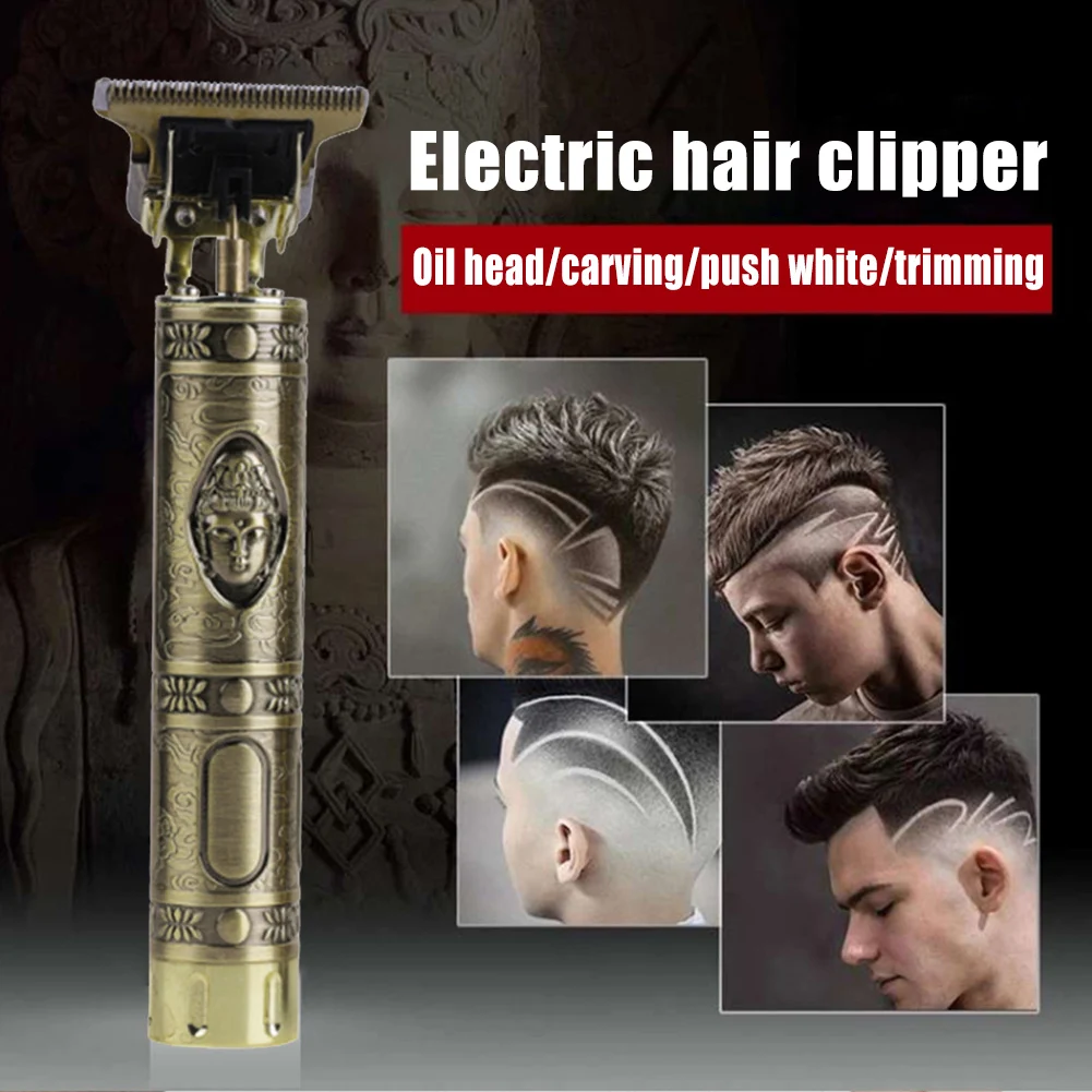 Aparador de Cabelo em Casa para Homens Profissional Elétrico Máquina Cortar Corte j9 3 Acessórios para estilo