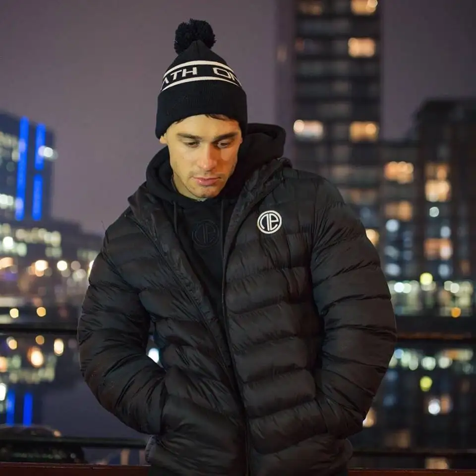 Мужская зимняя куртка 2019 одежда и пальто теплая куртка-пуховик на утином пуху