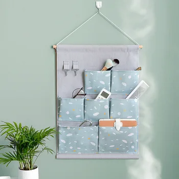 

Snowfake Wardrobe Storage Bag Wall Door Back Hanging Bag Underwear Sock Tie Hanging Shoe Storage Organizer Sundries Pouch