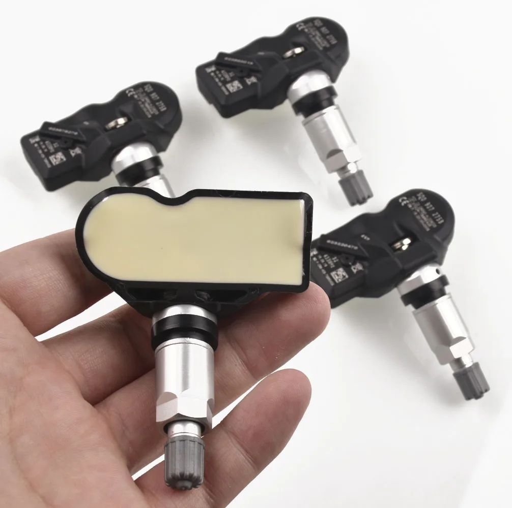 Car Tire Pressure Monitor Sensor TPMS 4 PCS for Skoda Citigo FABIA Kodiaq Octavia Suberb Roomster