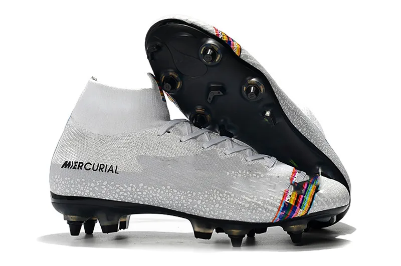 16 Мужские футбольные бутсы Vapors Fury VII Elite CR7 SE SG отличные футбольные бутсы VI Elite SG AC футбольные бутсы scarpe calci - Цвет: 16
