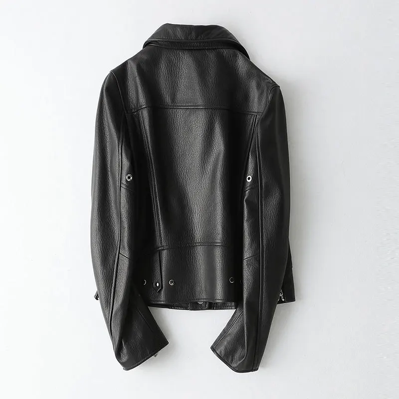 Куртка из натуральной кожи осень зима куртка Женская дубленка женская уличная