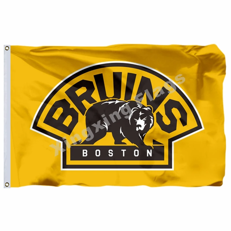 Boston Bruins Национальный флаг 3ft x 5ft полиэстер Бостонский баннер с Boston Bruins Размер № 4 90x150 см пользовательский флаг - Цвет: B3