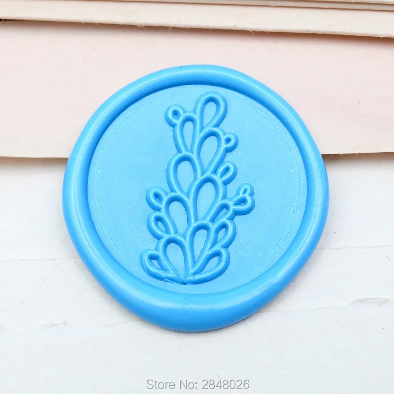 Succulents Wax Seal Stamp, wedding stamp, tropical party wax seal stamp, invitation seals,wedding invitation,plant style stamp