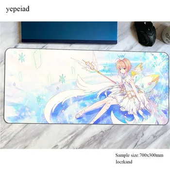 

Cardcaptor Sakura mousepad gel 900x400x4mm Computer mouse mat gamer gamepad pc Custom gaming mousemat desk pad office padmouse