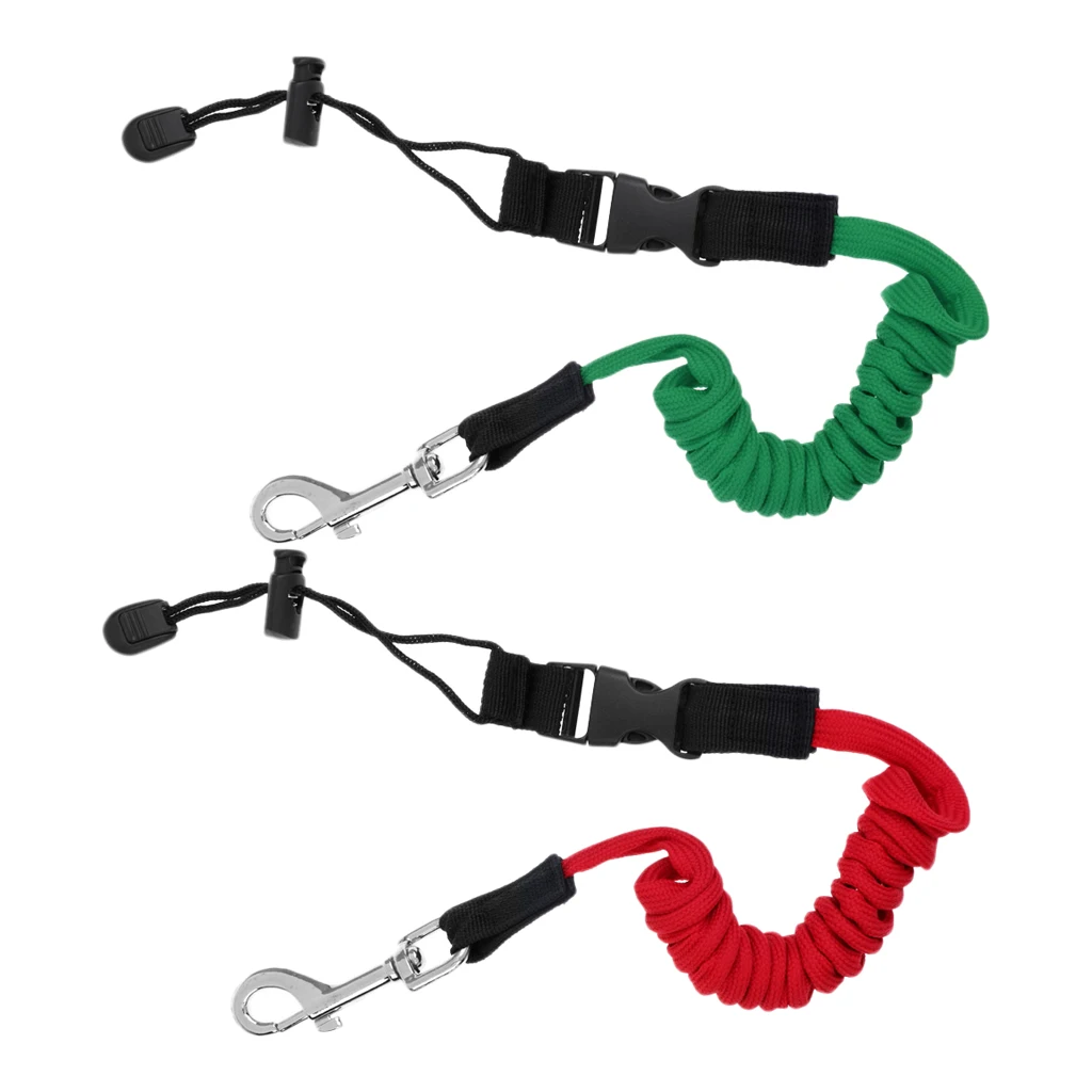 2x Strong Kayak Canoe Paddle Leash Holder Lanyard Cord Water Sports Accessories