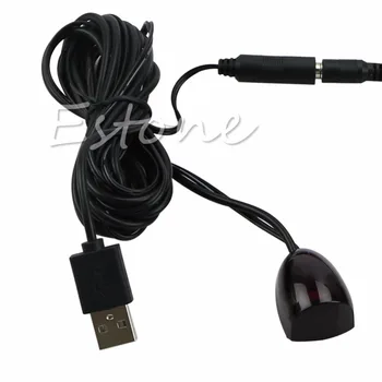 

1 PC IR Infrared Remote Extender 4 Emitters 1 Receiver Repeater System Kit