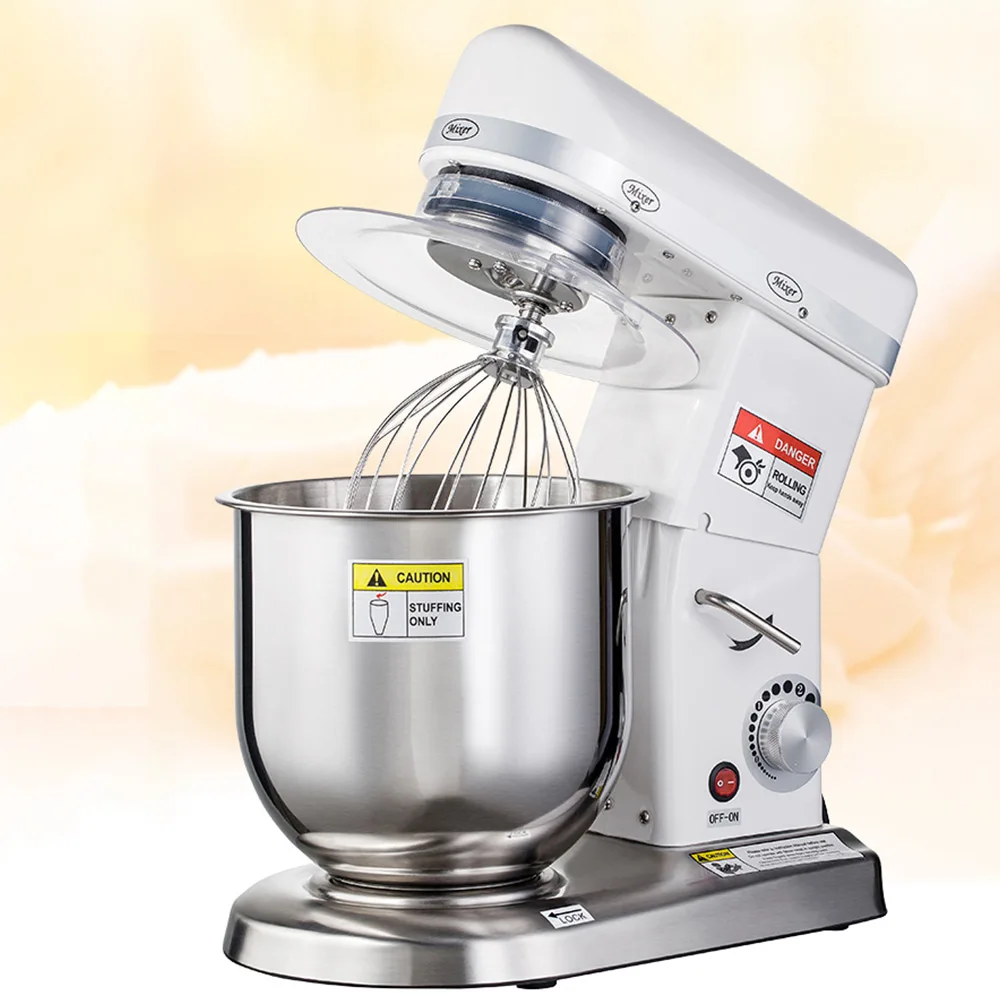 Multifunctional 7L Blender Stand Mixer Fresh Milk Maker Commercial Kneading Mixer Chef Machine Whisk Cream Milk Cover Machine