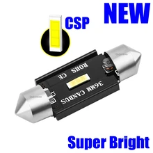 Festoon 31mm 36mm 39mm 41mm Super Bright CSP LED Bulb C5W C10W Canbus No Error Car Interior Reading Dome Light Auto Door Lamp