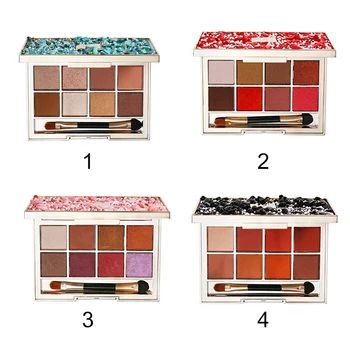 

Glitter Eyeshadow Palette Waterproof Makeup Pigment Cosmetics 8 Colors Shimmer Eye Shadow Pallete Matte Make Up