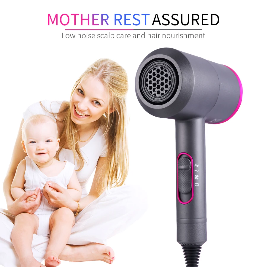 Hammer Blower Hair Dryer High-Power Household Fast Dry Hairdressing Salon Power Generation Hair Dryer Modeling Tool