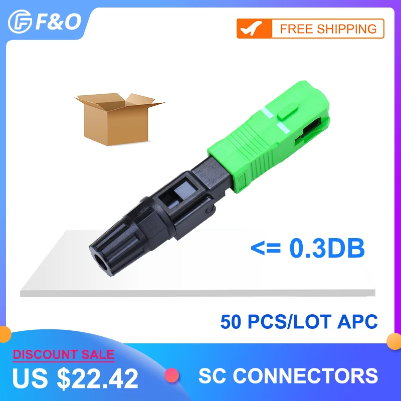SC APC Быстрый разъем FTTH инструмент холодного волокна быстрый не более 0 3