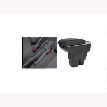 

For Rapid armrest box central Store content Storage Rapid school armrests box with cup holder ashtray USB interface
