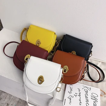 

Women PU Leather Crossbody Bag Saddle Purse Small Messenger Shoulder Handbags Youth Ladies Small Square Bags