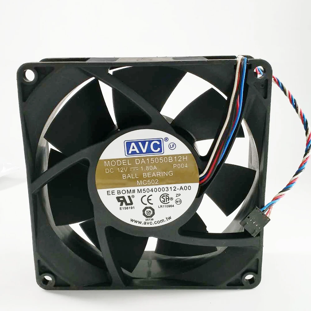 Для AVC DA15050B12H DC12V 1.80A 150*150*50 мм 150 15 см мощный осевой чехол ШИМ охлаждающий