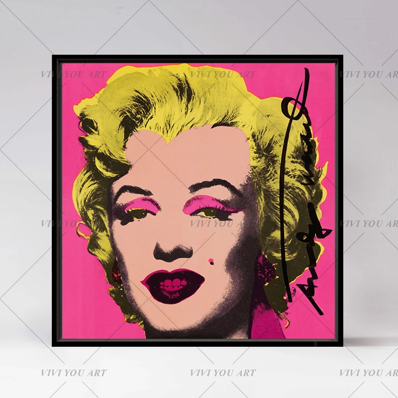 

Famous Modern Oil Painting 100% handpainted oil Painting ANDY WARHOL Elizabeth 1964 Wall Pictures For Living Room Home Decor