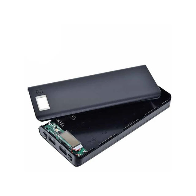 

A18-- 8x18650 DIY Portable Battery Power Bank Shell Case Box LCD Display Powerbank Box For DIY KIT Powerbank 18650