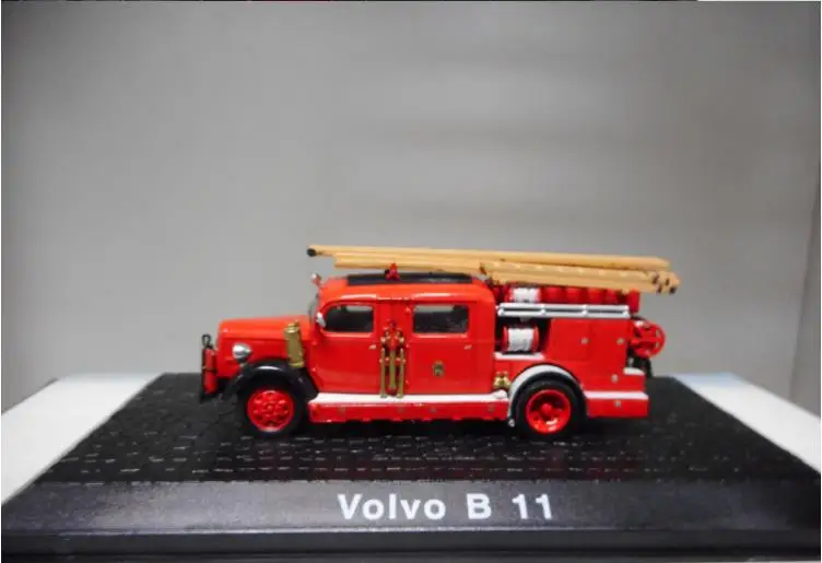 1: 72 сплав высокая модель машины, B 11 с изображением пожарной лестницы грузовик, оригинальная упаковка коллекция подарочных игрушек