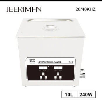 

10L Industrial Ultrasonic Cleaner Time Set Oil Rust Degrease Car Engine Parts Metal Main Board Mold DPF Ultrason Sonic Bath