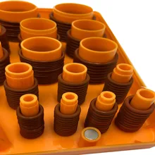  Rubber O-Ring Kit Brown FKM FPM  VITON 90 Shore Excavator CATERPILLAR CAT Rubber Seal O-Ring Assortment Kit 