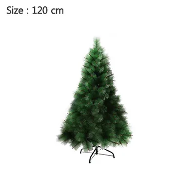 Имитация шифрования сосновая игла, Рождественская елка, искусственные украшения для рождественской елки, Рождественское украшение для дома, Рождественская елка - Цвет: 120 cm