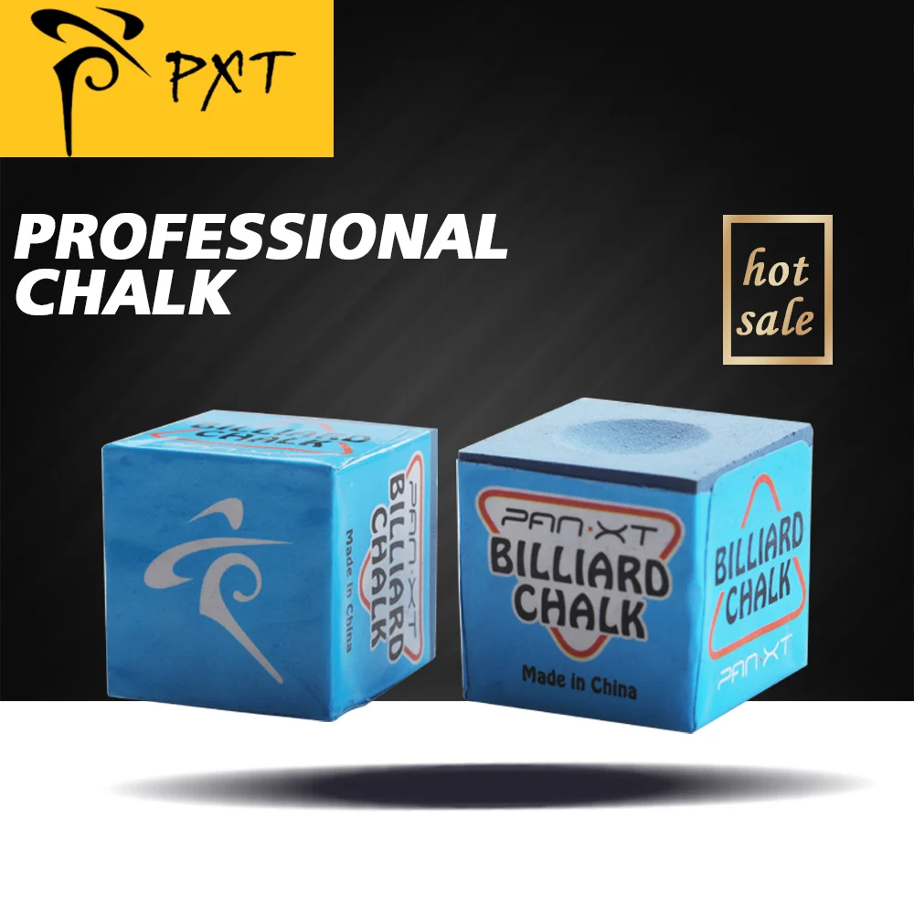 PXT Billiard Magical Chalk 9 Pieces in A Box Oily Dry Pool Cue Chalk