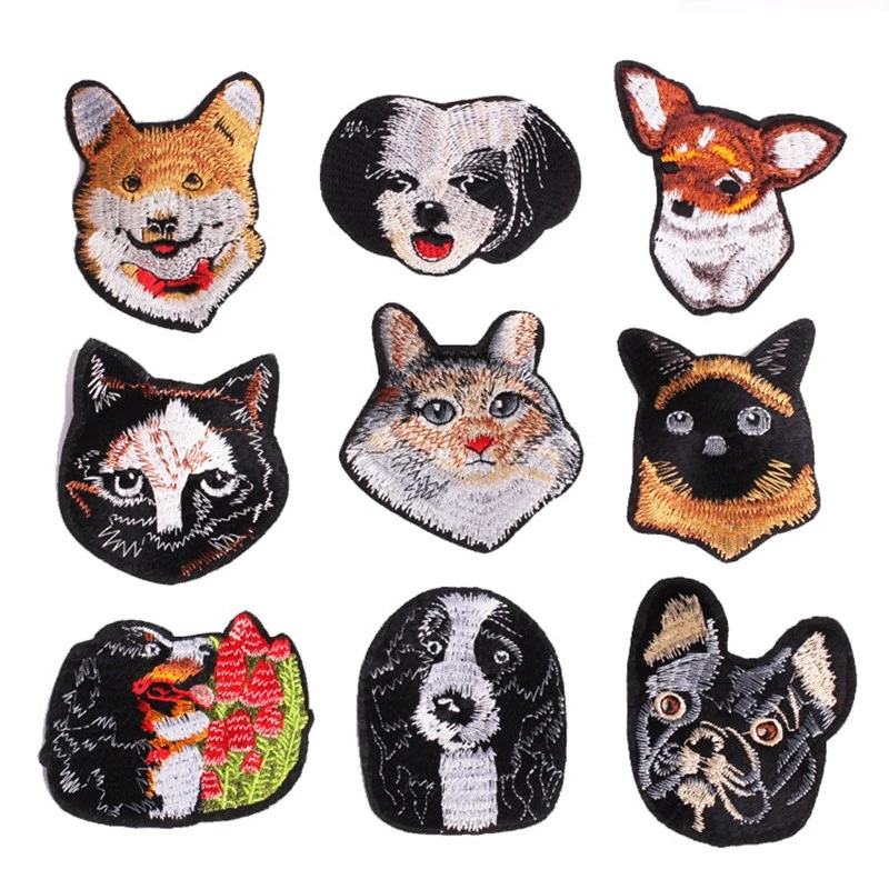 Цельнокроеное платье Симпатичные Чихуахуа Косплей Shiba собака Кот патч детскую