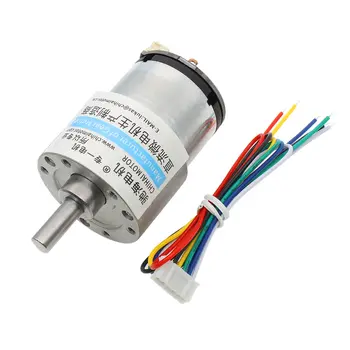 

JGB37-520 DC gear motor DC6V 12V 24V speed-up two-wheel self-balancing trolley