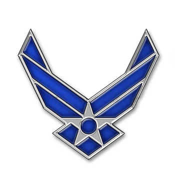 

10pcs 3D Metal US Air Force Car sticker Logo Emblem Badge Car Styling for Fiat Bmw Ford Honda volkswagen Audi toyota opel DS VW