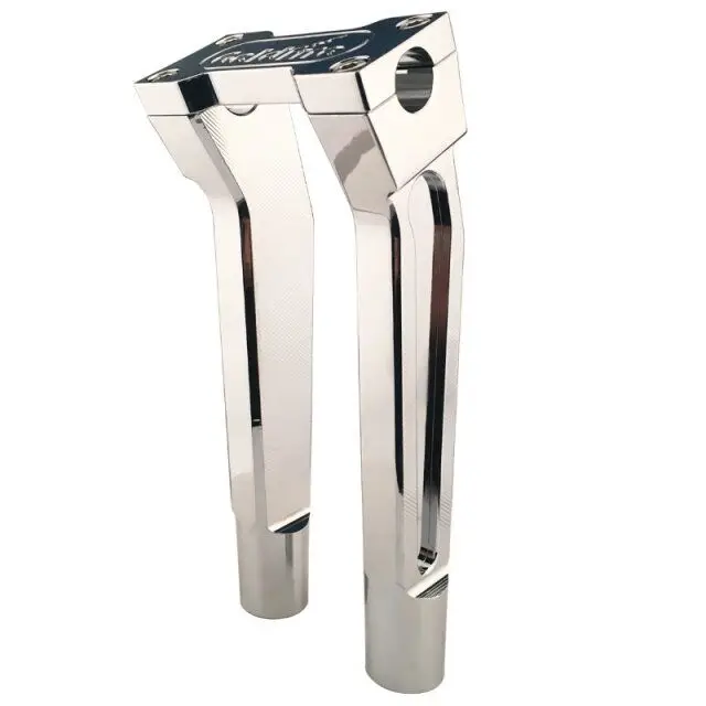 Goldfire 1" Kickback Challenger Risers хром черный