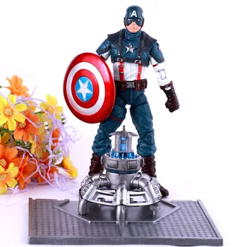 

19cm Marvel Legends Hero Captain Action Figure Doll Toys Model Avengers Kids Toys People and Anime Figma Gifts for Boys Model