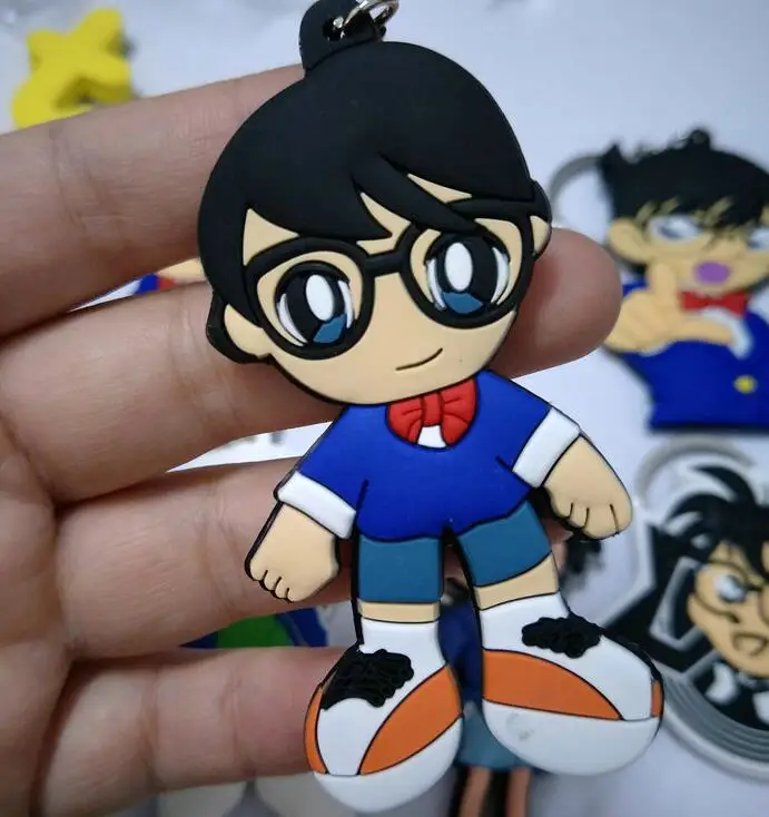 Dragon Ball Z Son Goku, супер ПВХ детали, рисунок, милый кулон, украшение, унисекс, сумка, цепочка, подвески, брелок для ключей - Цвет: # P6/613