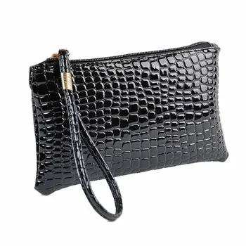 

Handbag For Women Crocodile Leather Clutch Handbag Bag Coin Purse Wallet Card Holder Female Money Bag carteira feminina