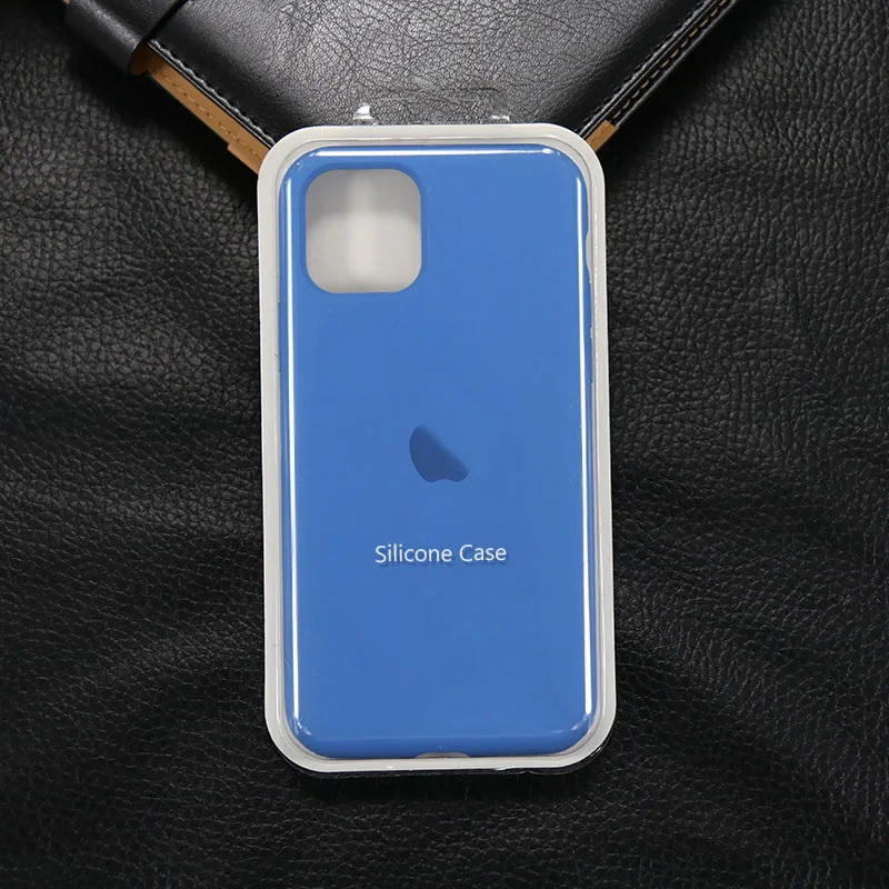 020 Силиконовый чехол для iPhone 6s, 6 s, 7, 8 Plus, X, XS, XR, XSMax, полный Чехол для iPhone 11 Pro, Max, задняя крышка с логотипом, чехол для телефона s - Цвет: 020